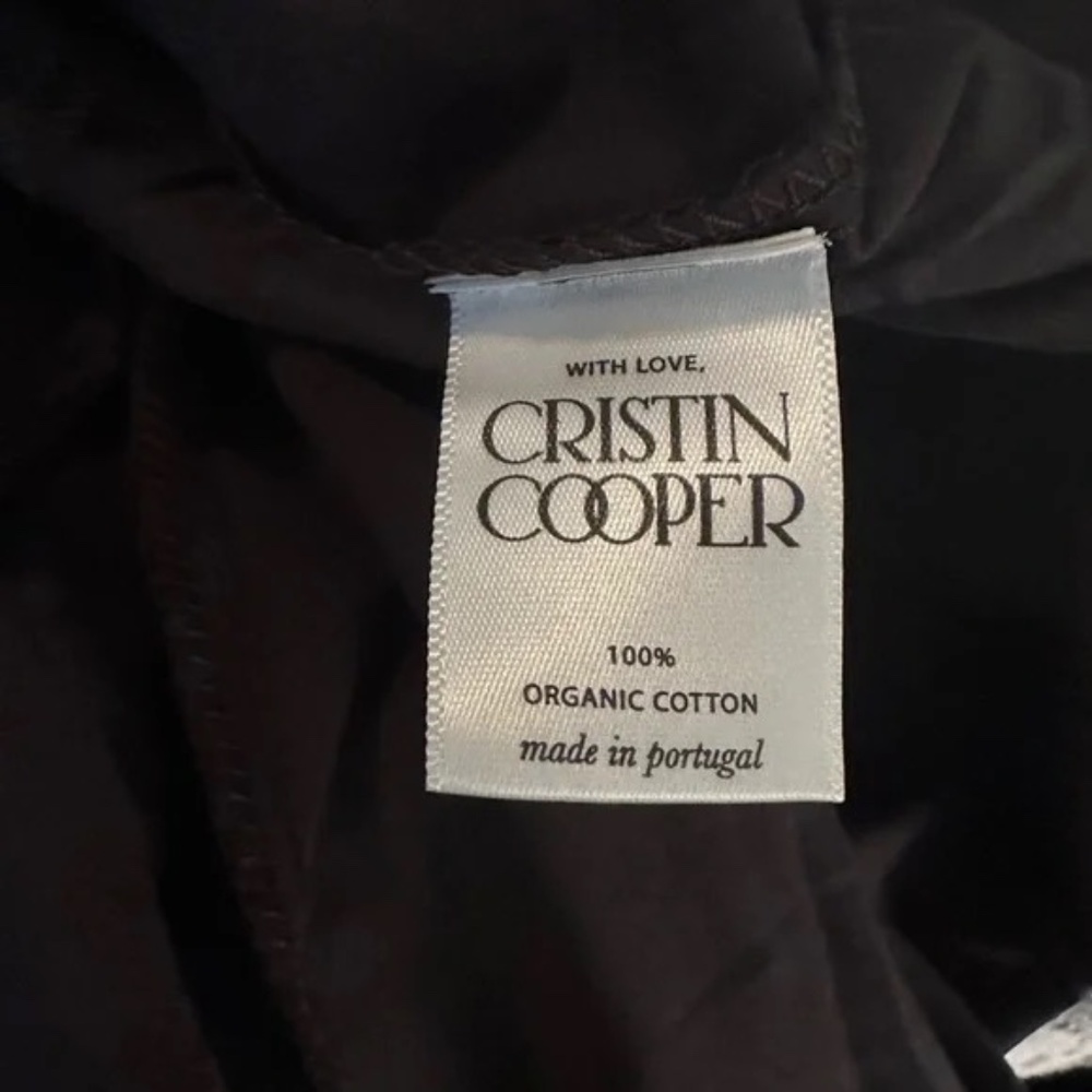 CRISTIN COOPER Garden Dress sz M - black NEW - Picture 9 of 11